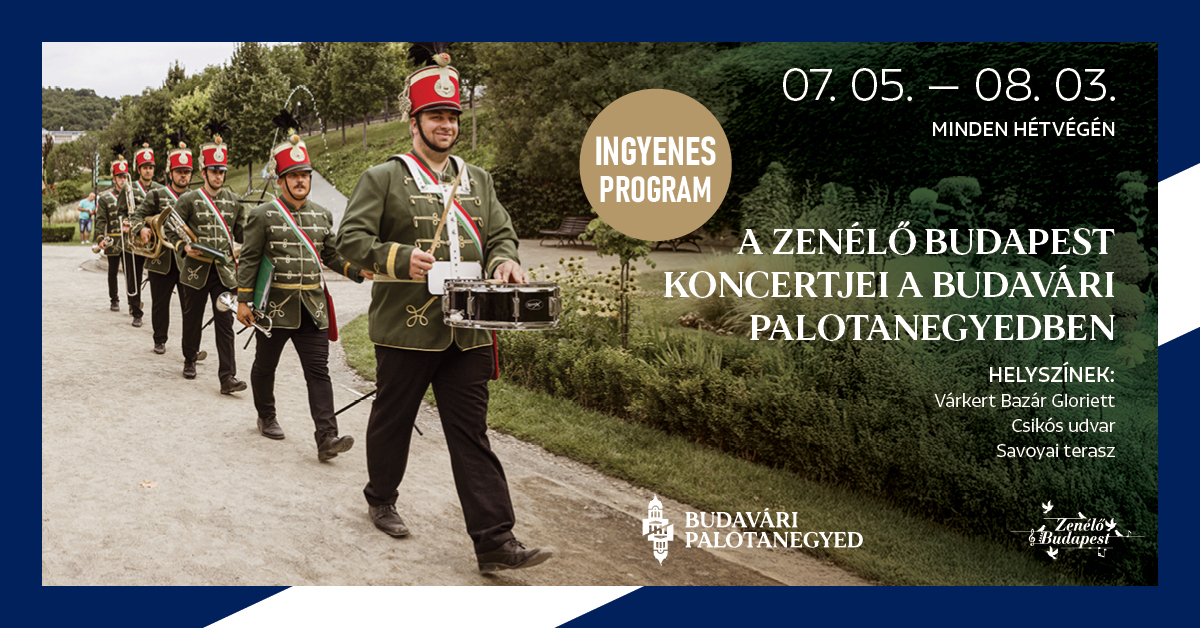 Zenél a Vár –  a Zenélő Budapest koncertsorozata a Budavári Palotanegyedben