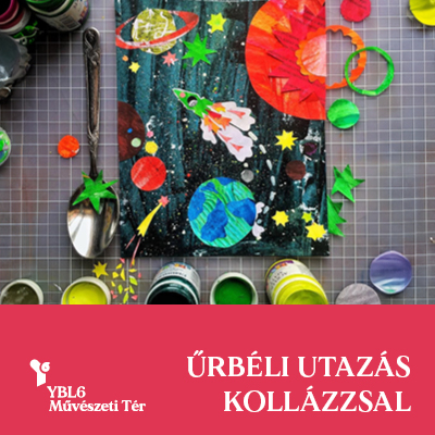 Űrbéli utazás kollázzsal